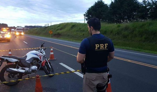 Motociclista morre após acidente na BR 277 em Palmeira
