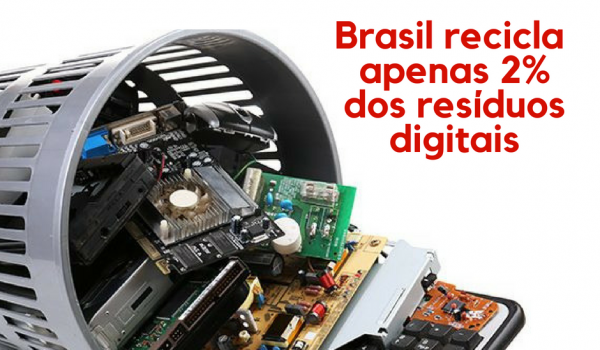 Brasileiro encontra dificuldade na destinação do lixo eletrônico