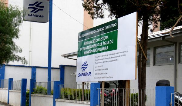Sanepar pretende ampliar sistema de abastecimento no município