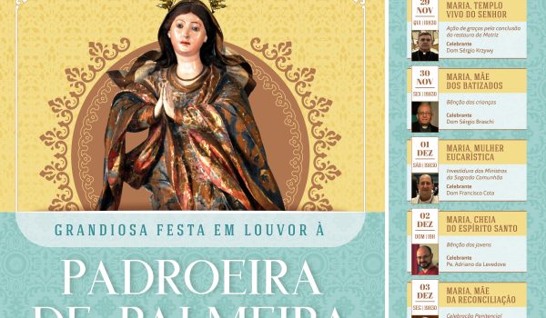 Festa da Padroeira contará com a presença de cinco Bispos