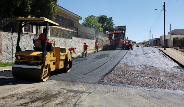 Obras de mais de 10 mil m² de recape seguem em andamento