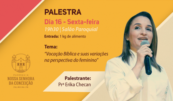 Semana Nacional da Família promove palestra nesta sexta-feira (16)
