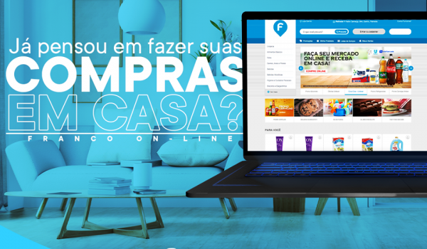 Franco lança aplicativo e site para compras online