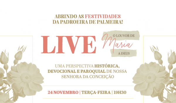 Live marca início das festividades a Padroeira de Palmeira