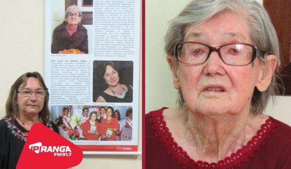 Vera Mayer e Helena Orchanheski falam sobre a imigração polonesa em Palmeira